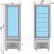 Vertical ventilated positive display cabinet - Grid storage - 350L