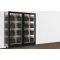 Combination of 2 professional multi-purpose wine display cabinet - 3 glazed sides - Standing bottles - Magnetic and interchangeable cover