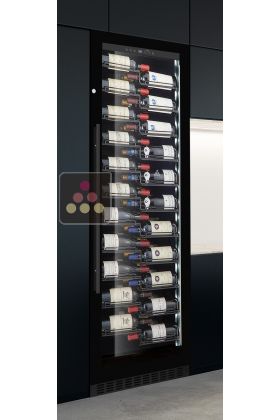 Built-in single temperature wine service or storage cabinet