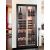 Built-in multi-temperature wine display cabinet for storage or service - 36cm deep - Mixed shelves