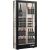 Professional multi-temperature wine display cabinet - 3 glazed sides - 36cm deep - Mixed shelves - Magnetic and interchangeable cladding