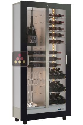 Built-in multi-purpose wine cabinet storage or service - Without shelf - Without frontside