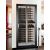 Built-in multi-purpose wine cabinet for storage or service - Mixed shelves