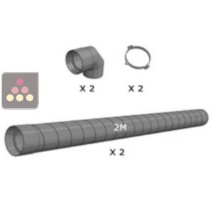 Ducting kit for Winemaster air conditioner ACI-FON213 WINEMASTER