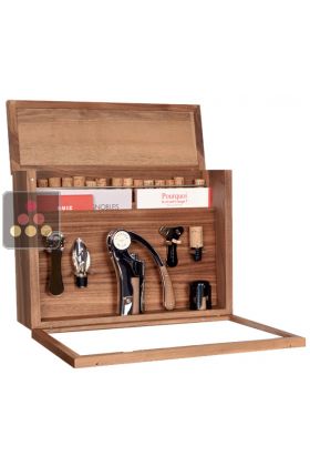 Wine lover's curiosities case