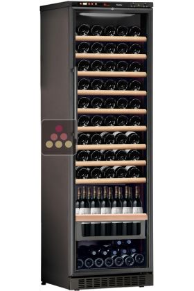 Single temperature built in wine storage or service cabinet - Sliding shelves and service drawer