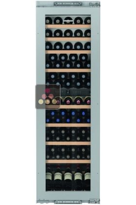 Multi-purpose built in wine cabinet for the storage and service of wine - Damaged Packaging
