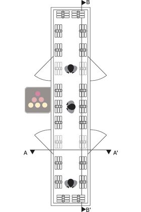 Special project with 24 Wine Rack in Plexiglass with led lighting for 4400 bottles - 18 columns Height = 3700 mm + 4 columns Height 1700mm