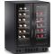Built-in dual temperature wine cabinet for storage and/or for service - Full Glass door