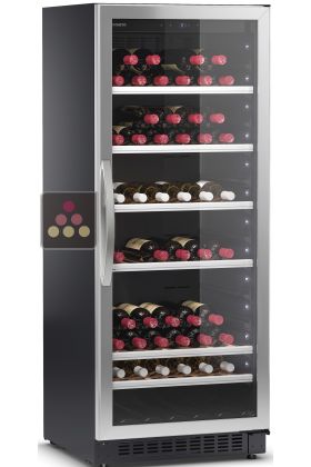 Single temperature wine cabinet for storage or service