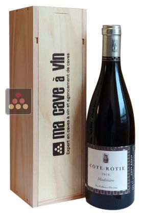 Bottle of Côte Rôtie 2020 - Madinière - Yves Cuilleron - Wooden box