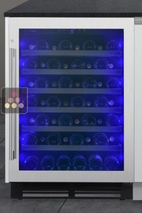 Built-in single temperature wine Cabinet for storage or service - Electrochromatic Glass door