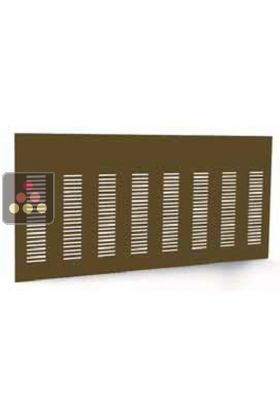 MDF deflector panel for wine cabinet elevated built-in installation - 3 moduls - standard depth