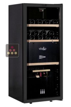 Multi temperature wine service cabinet