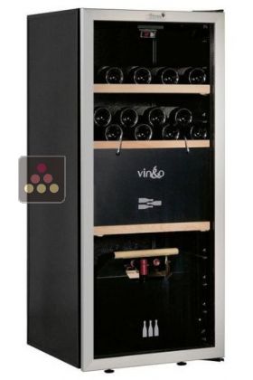 Multi temperature wine service cabinet