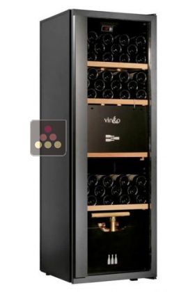 Multi temperature wine service cabinet