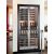 Built-in multi-temperature wine display cabinet for storage or service - 36cm deep - Mixed shelves