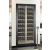 Built-in multi-purpose wine cabinet storage or service - Inclined bottles