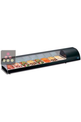 Refrigerated Counter Display Case for Cheese, Meats, delicatessen and fresh produce