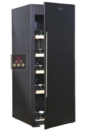 Single-temperature wine cabinet for ageing or service - Solid door with mirror effect - Second Choix