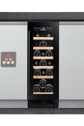 Single temperature built in wine cabinet for service