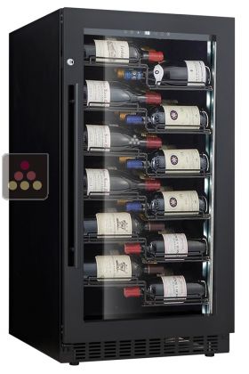 Single temperature wine service or storage cabinet