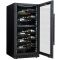 Dual temperature wine service and/or storage cabinet