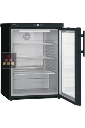 Undercounter glass door commercial refrigerator - Forced-air cooling - 148L