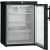 Undercounter glass door commercial refrigerator - Forced-air cooling - 148L