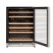 Dual temperature built-in wine cabinet for service