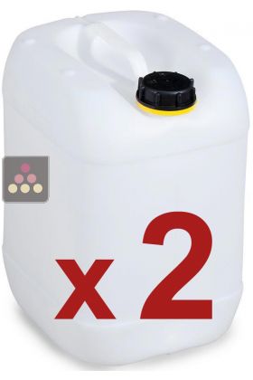 Set of 2 cans of 20 liters of anti-freeze -18 ° c