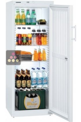 Freestanding commercial fridge - Solid door - 307L
