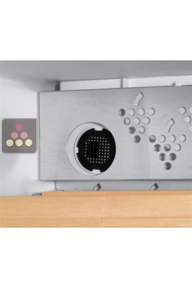 Active carbon filter for wine cabinets