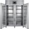 Freestanding professional double-door freezer  GN 2/1 - Stainless steel - 1056L