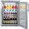 Undercounter glass door commercial refrigerator - Forced-air cooling - 130L