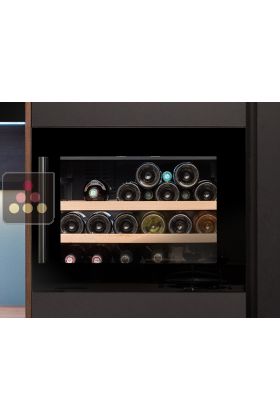 Single temperature built in wine service cabinet