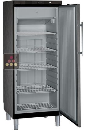 Freestanding professional No Frost freezer - Stainless BlackSteel exterior - 325L