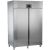 Freestanding professional double doors freezer GN 2/1 - Stainless steel interior and exterior - 1056L