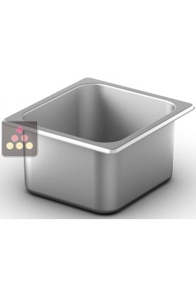 Stainless steel ice bin