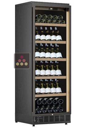 Single temperature built in wine cabinet for storage or service - Inclined bottles