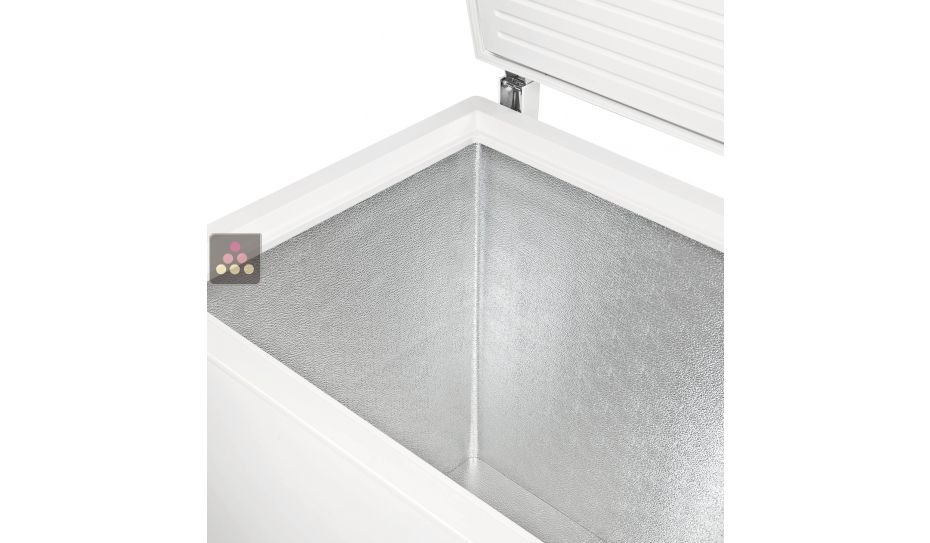 Commercial chest freezer - 283L - Stainless steel lid