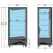 Refrigerated negative ventilated display cabinet - 650L