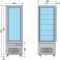 Vertical ventilated positive display cabinet - Glass shelf storage - 350L