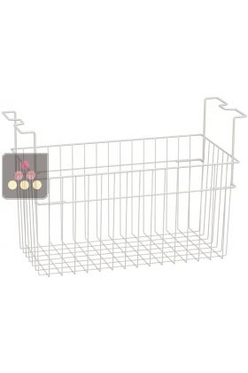 Wide wire ice cream basket for chest freezer W250xD490mm