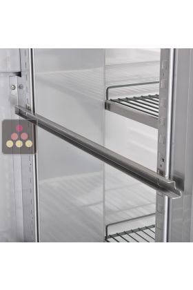 Stainless steel slide (right-hand side) for GN 2/1 2-door cabinets