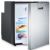 Compressor refrigerator - 57L - DC 12/24V - Stainless steel