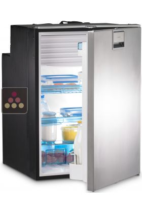 Compressor refrigerator - 135L - DC 12/24V - Inox