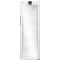 White forced-air commercial refrigerator - Glass door with side LED light - 286L
