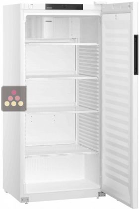 White forced-air refrigerated cabinet - 432L
