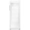 White forced-air refrigerated cabinet - Glass door - 250L